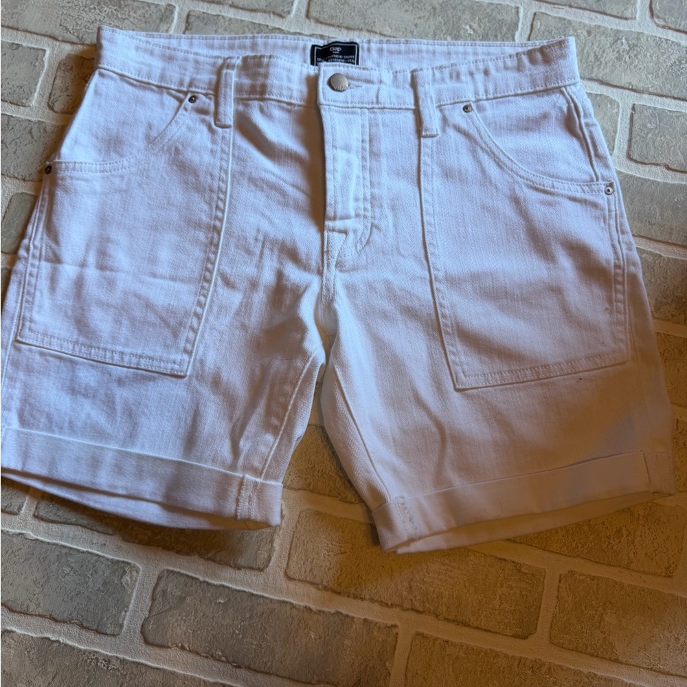 GAP Women's White Jean Shorts NWOT